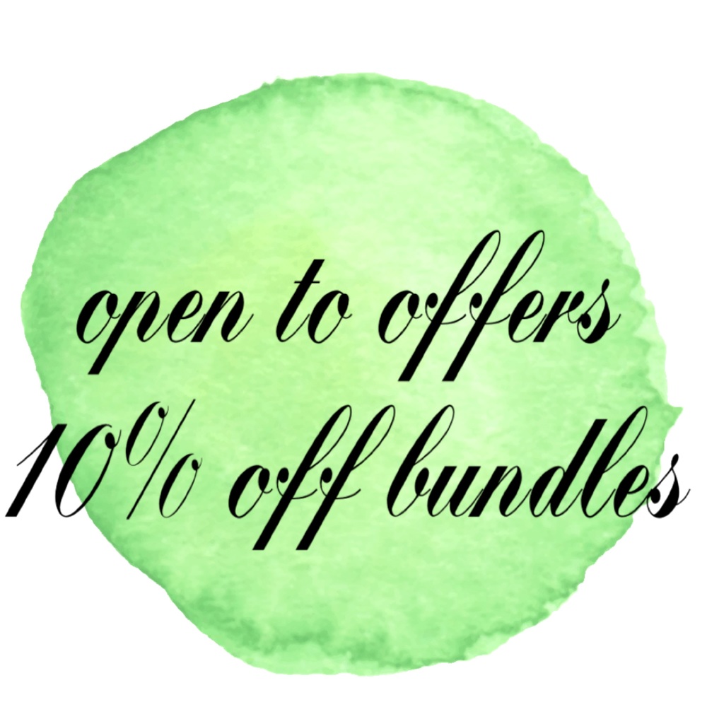open to offers : 10% off bundles
